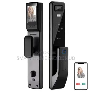 Tuya Smart Wifi Fingerprint Door Lock With 3d Face