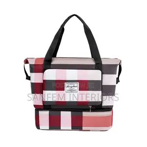 Foldable Stripe Bag