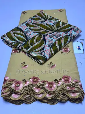 Mix and Match Ankara and Lace