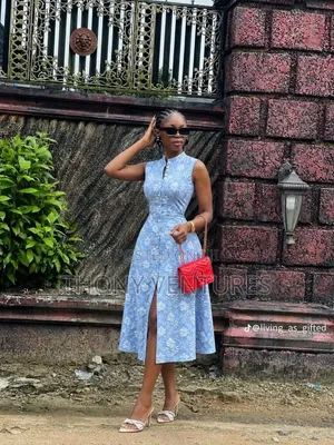 Sleeveless Button Dress