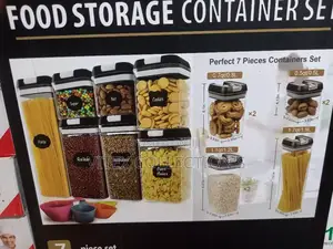 7pcs Food Storage Containers
