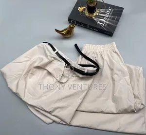 Wide Leg Pants Belted Tube Top Set
