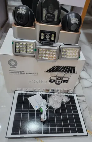 Intelligent Solar Three Lens Smart Camera