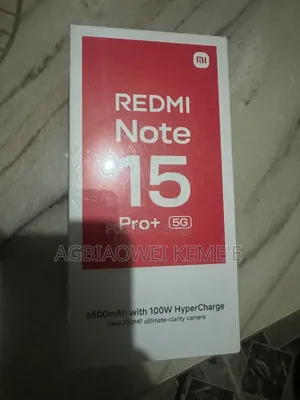 New Xiaomi Redmi Note 15 Pro+ 256 GB Red