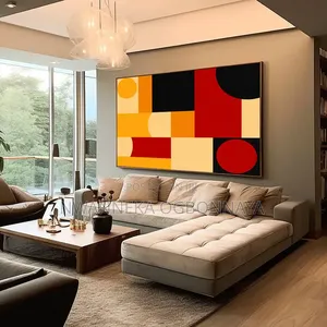 Century Minimalist Sun Abstract Canvas Printing