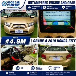 Honda City 2010 Gold