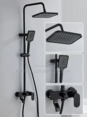 Quality Black Surface Shower