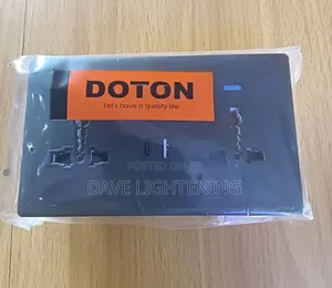 High Quality Double Socket With Usb and Type-C