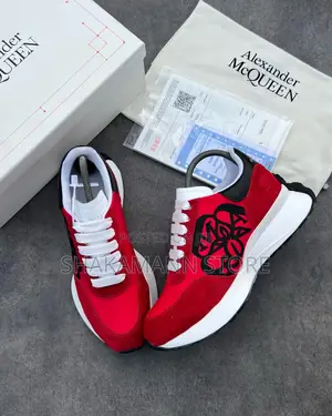 Original Alexander Mac Queen Shoes Red