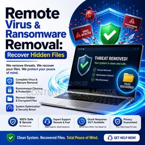 Remote Virus Ransomware Removal: Recover Hidden Files