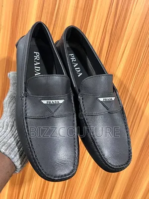 Original Italian Prada Loafers Available in Store