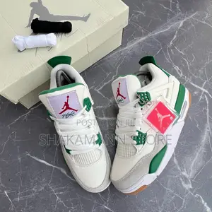 Original Air Jordan 4 Pine Green