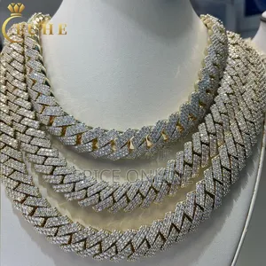 Xvip VVS Moissanite Diamond Cuban Neckchain