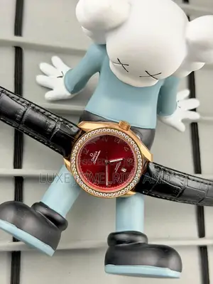 Omega Quality Ladies Leather Watch