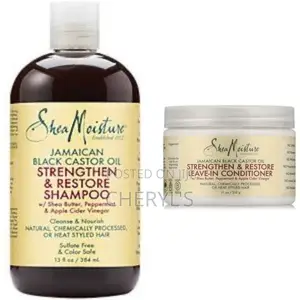 Strengthen Restore Leave-in Conditioner Restore Shampoo-13oz 2pcs