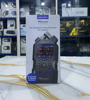 Zoom H4essential 4-Track 32-Bit Float Portable Audio Recorder