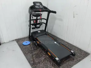 Free Gym Glove With 3hp Power Flex Treadmill (Massager, Dumbbells)