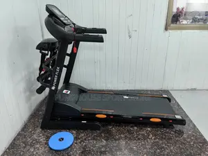 Free Gym Glove With 3hp Power Flex Treadmill (Massager, Dumbbells)