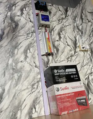 2000watts Installation With 130ahm Battery With 2unit of 200watt Panel