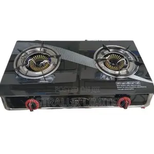2 Burner Electric Gas Cooker Table Top Kensar