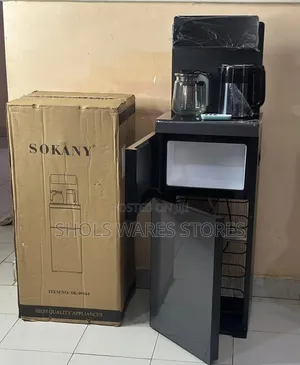 Sokany Sk-09104 Hot and Cold Water Dispenser W/ Mini Fridge
