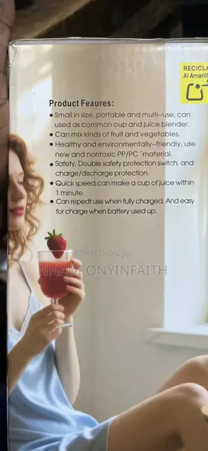 Rechargeable Blender