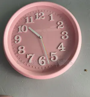 Pink Wallclock