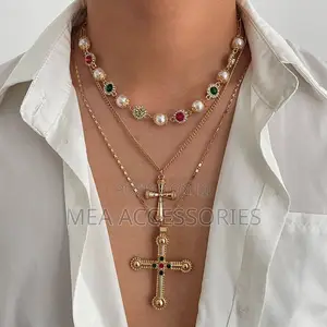 Unisex 3 in 1 Necklace Set