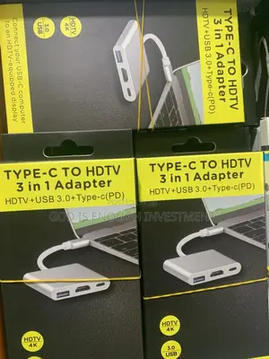 Type-C to Hdmi 3 in 1 Adapter
