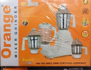 750watts 4 Cups Orange Mixer And Grinder