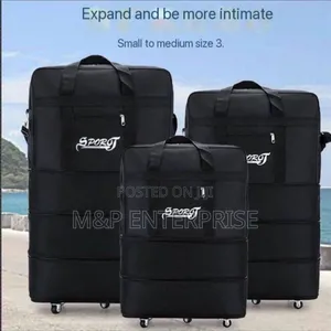 Expandable Foldable Rolling Travel Luggage