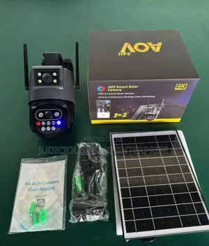  Solar 4g PTZ Dual Lens Night Vision Two-Way Audio | Ip66 Waterproof