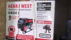Henry West Gasoline Generator