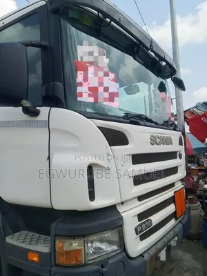 Scania Gas Delivery Truck 2016 White