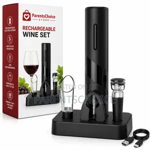 Rechargeable Wine Opener Set