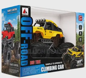 Off-Road 4 Wheel Drive Big Tire Rc Kids Toy Car Ages 3+