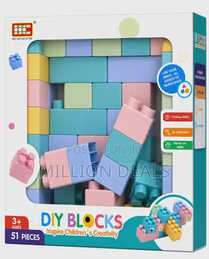 Diy Blocks Kids Toy Ages 3+