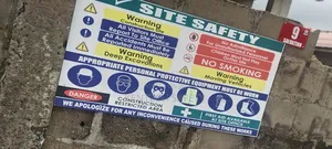 Site Safety Notice Board 2x3ft