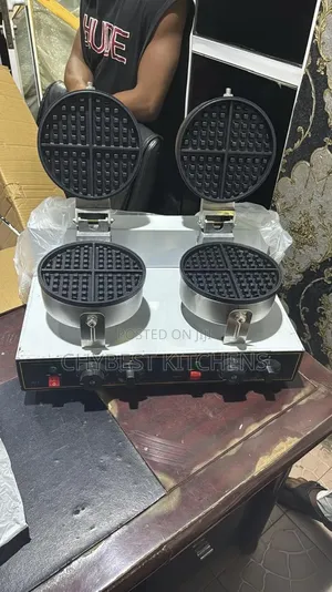 Double Waffle Making Machine
