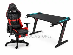 Furgle Gaming/Computer Chair and Table Set for Home and Office Use