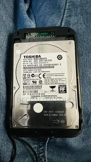Toshiba 750 Gb Hard Disk Drive