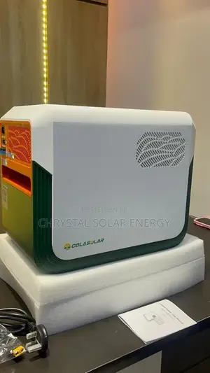 Cola 3600 Solar Generator 3600wh Battery Capacity 1200watts Inverter
