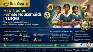 Hire Trusted Female Housemaids in Lagos – Verified Ready