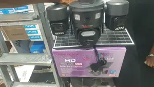 Uhd4k 3in1 Ubox Security CCTV Solar Camera +Mobile App 2 Solar Panel