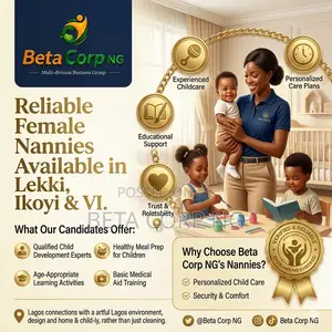 Reliable Female Nannies Available in Lekki, Ikoyi Vi