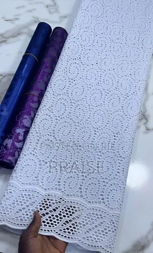 Premium Swiss Voile Guipure Lace Fabric.