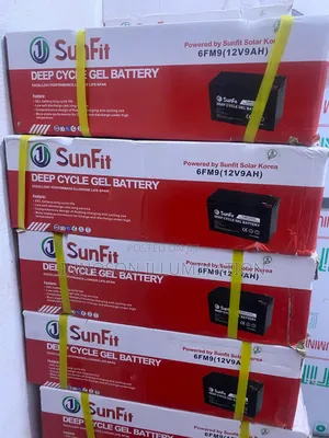 9ah 12v Sunfit Dry Cell Battery