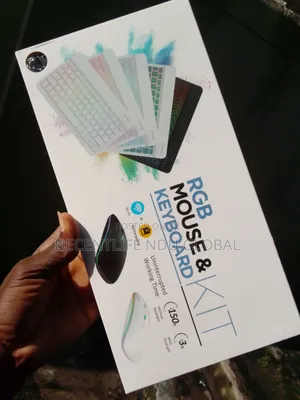 Rechargeable Keyboard and Mouse With Backlight RGB
