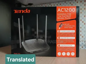 Tenda Ac5 Router Ap Repeater 1167mbps (English Interface)