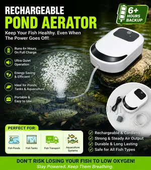 Rechargeable Pond Aerator